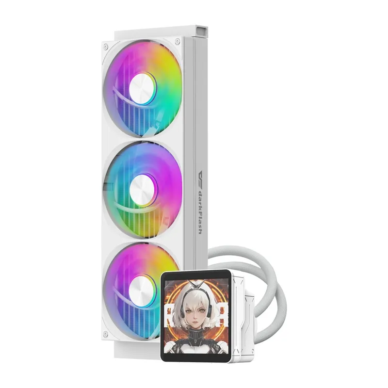 Chłodzenie CPU DARKFLASH DV360S MAX 360mm Wodne - Białe