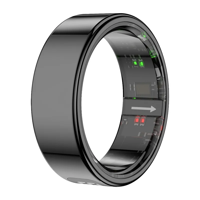 Smartring COLMI R12 Inteligentny Pierścień Monitorujący Zdrowie - Czarny