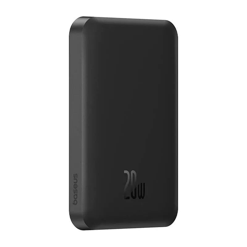 Powerbank BASEUS Mini Magnetyczny 5000mAh 20W USB-C - Czarny