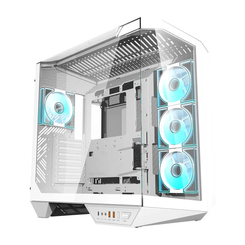 Obudowa Komputerowa DARKFLASH DY470 Z 4 Wentylatorami - Biała