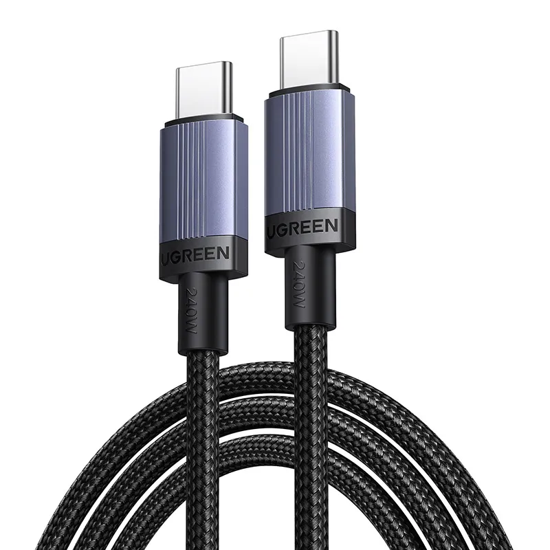 Kabel USB-C UGREEN L528 1m 100W - Szary