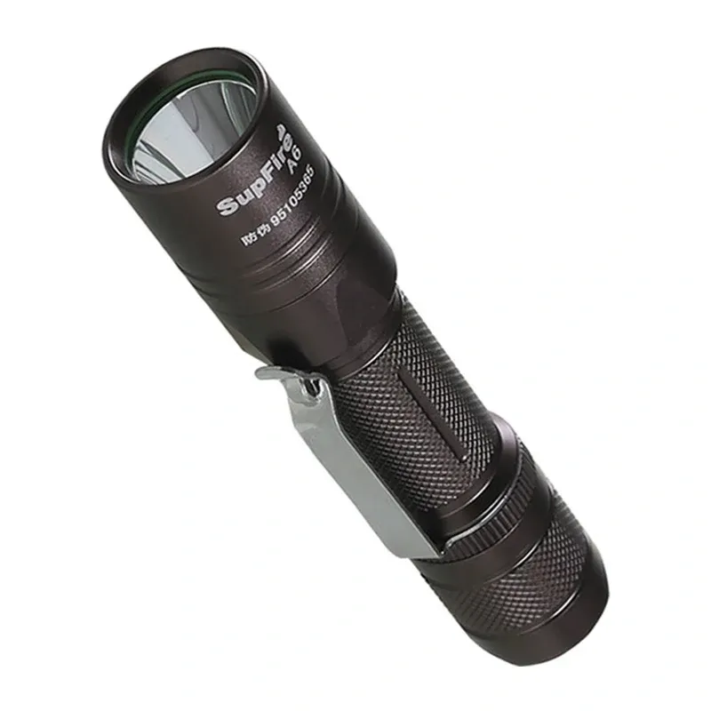 Latarka SUPERFIRE A6 10W 555LM - Czarna
