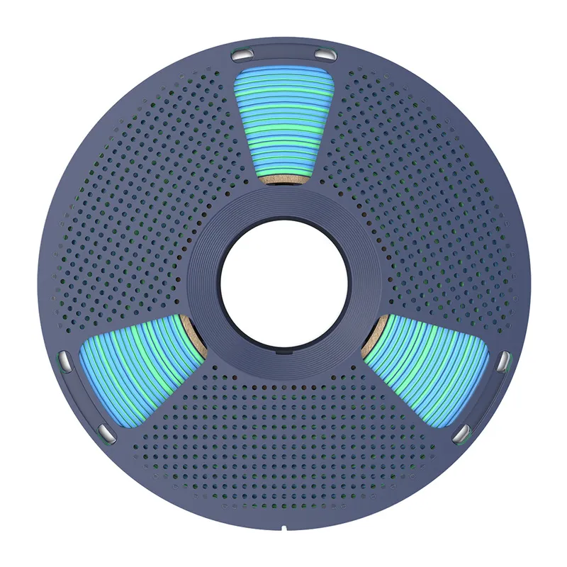 Filament SUNLU PLA+ Silk Dual Color 1.75mm 1kg (Niebiesko-Zielony)