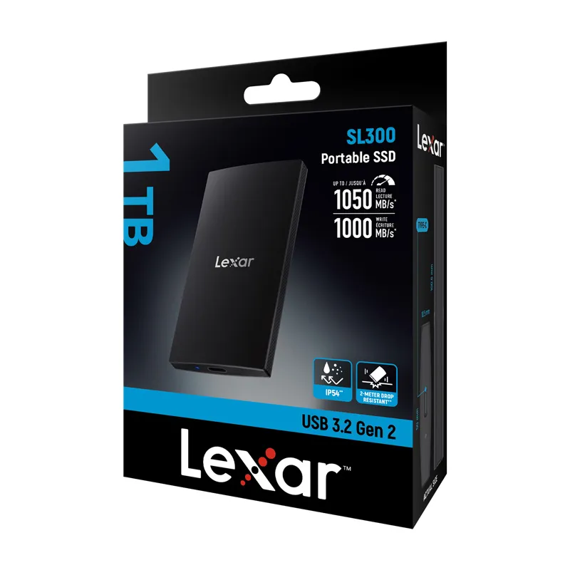Przenośny Dysk SSD LEXAR SL300 1TB - USB 3.2