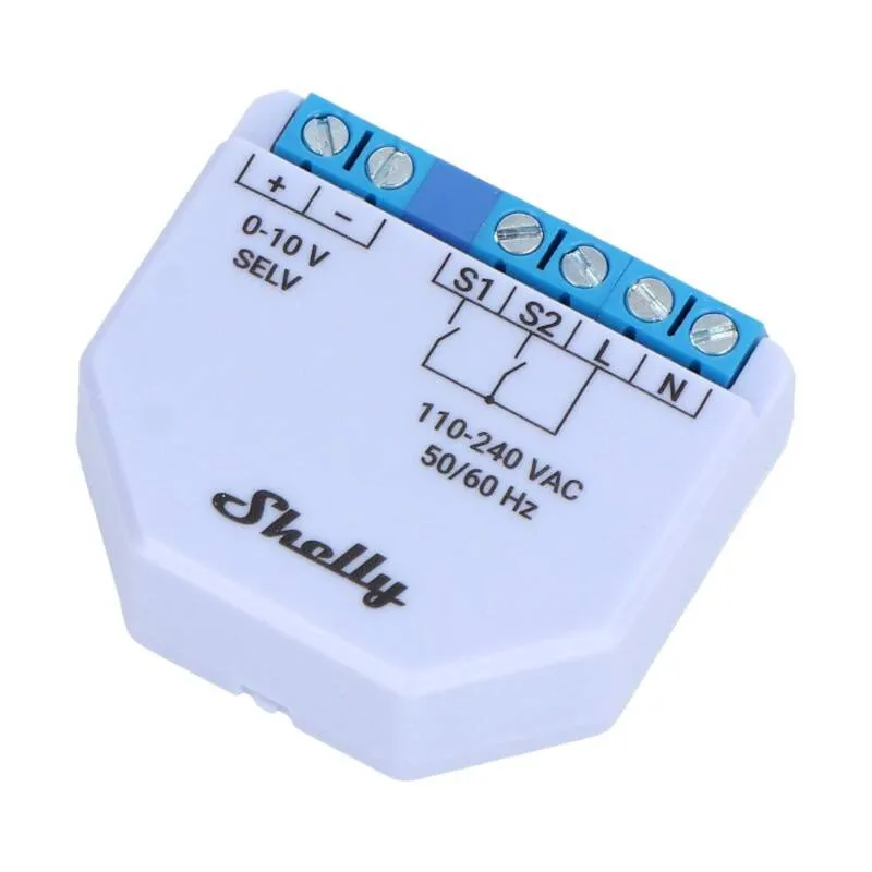 Ściemniacz SHELLY Plus 0-10V Dimmer Wi-Fi BT Do Oświetlenia