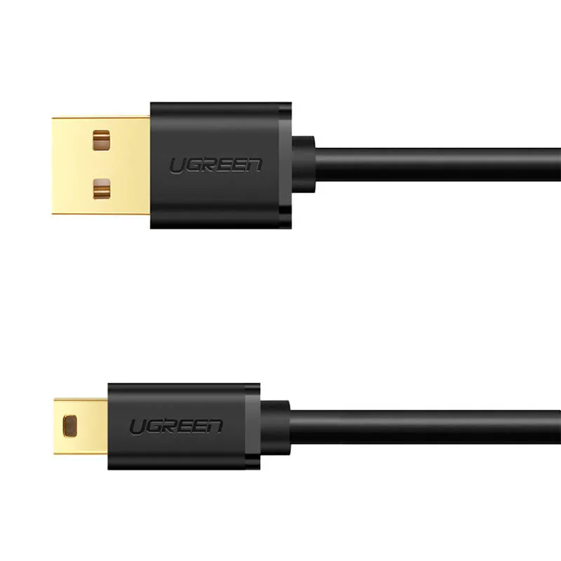 Kabel UGREEN 10355B USB 2.0-MINI USB 1m (Czarny)