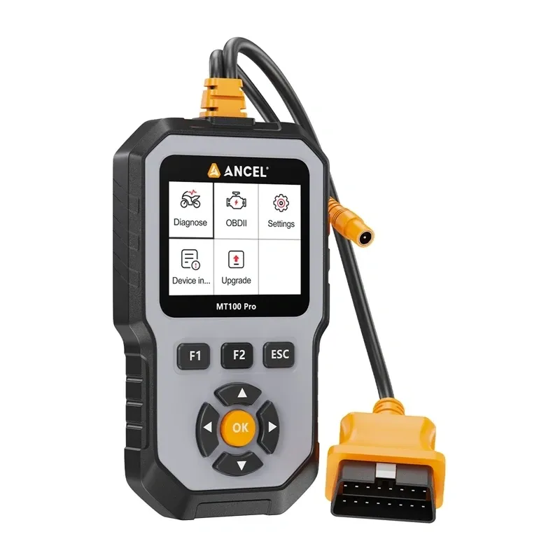 Skaner Diagnostyczny Motocykli ANCEL MT100 PRO - Ekran 2,8 Cala