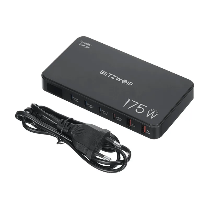 Stacja Ładująca BLITZWOLF BW-S30 175W 6w1 USB-C