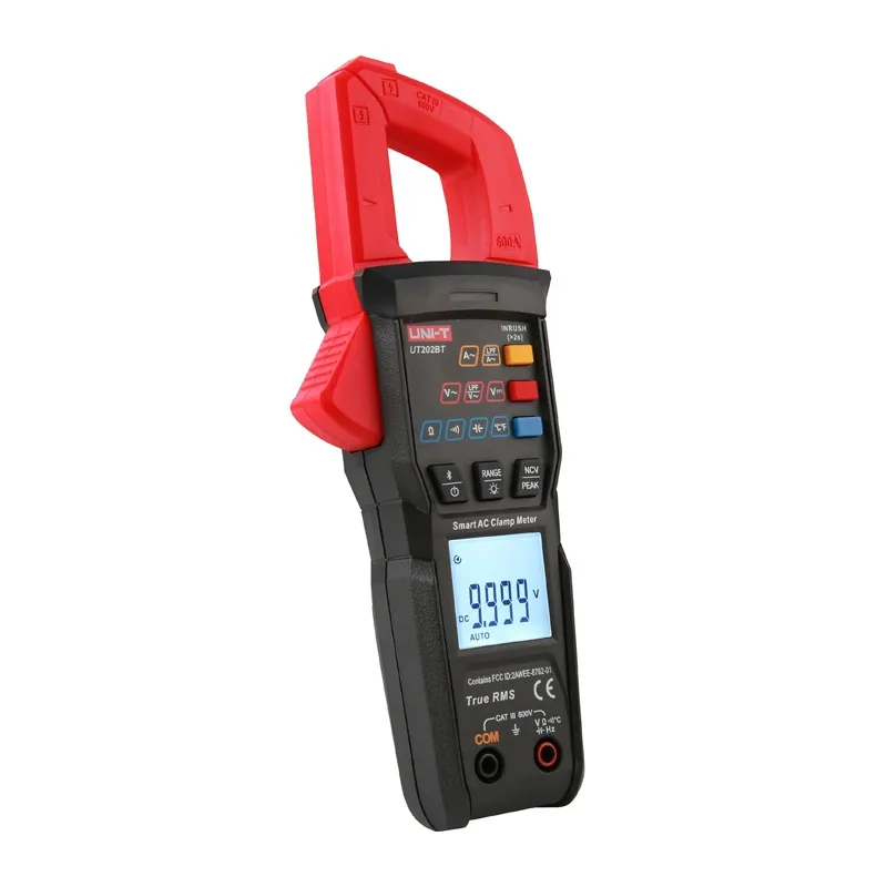 Inteligentny Miernik Cęgowy UNI-T UT202BT Do 600A