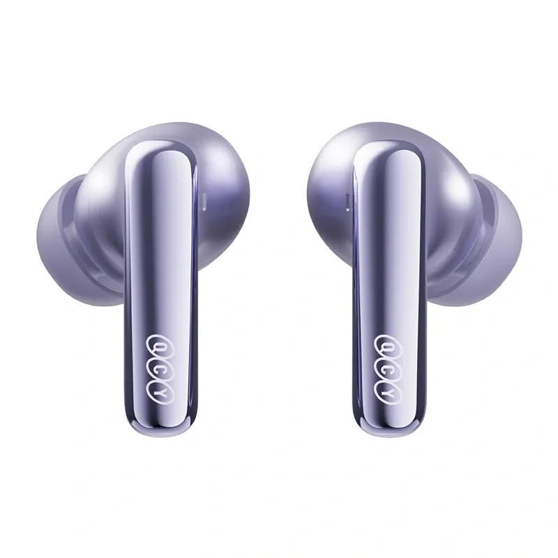 Słuchawki TWS QCY N70 HT18 LITE Bluetooth 6.0 ANC - Fioletowe