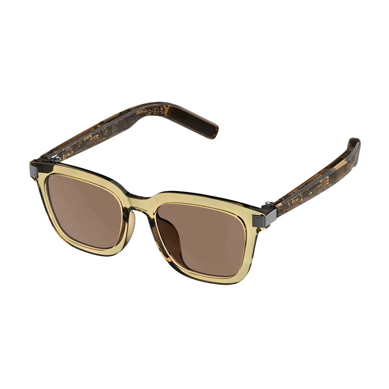 Inteligentne Okulary COLMI G06 Bluetooth 5.2 - Brązowe