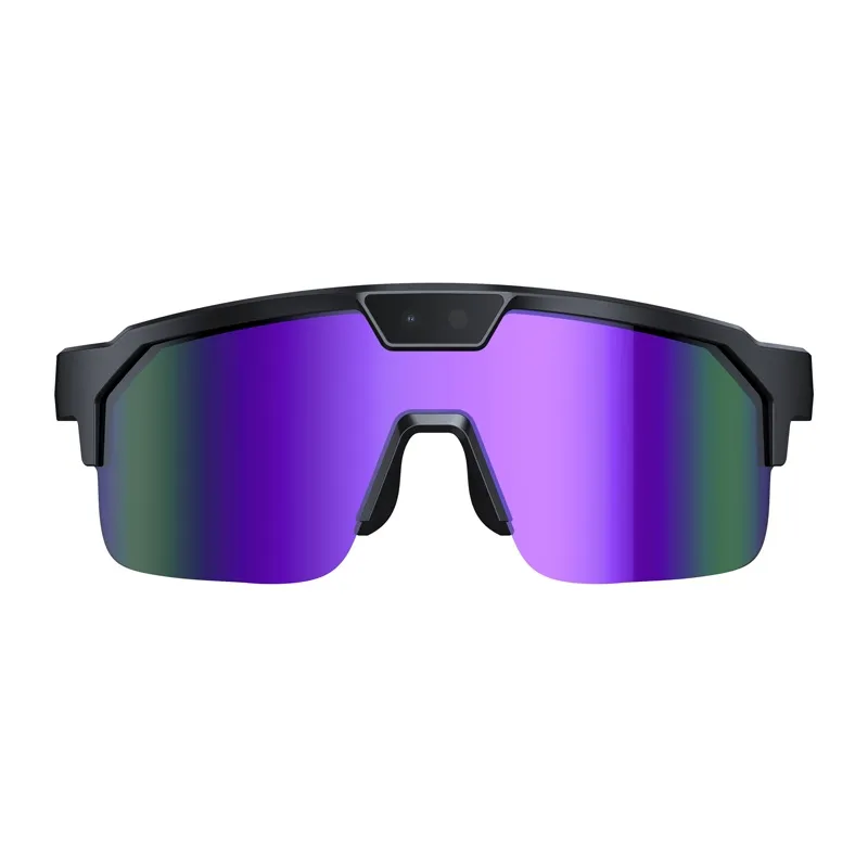 Sportowe Okulary AI ZEBLAZE Q01 Z Kamerą 8MP - Fioletowe