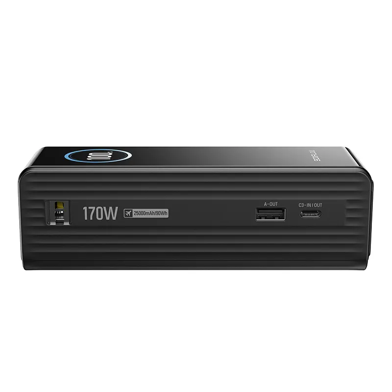Powerbank ECOFLOW RAPID 25000mAh 170W Wbudowane Kable - Srebrny