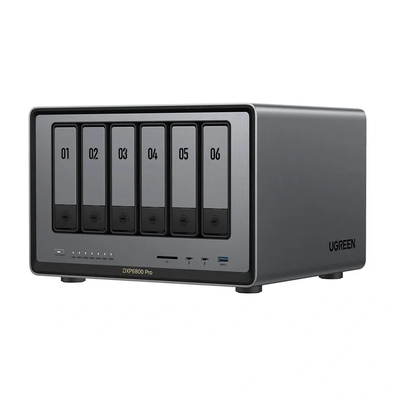 Serwer NAS UGREEN DXP6800 Pro 6-DYSKOWY Intel I5 10GBE