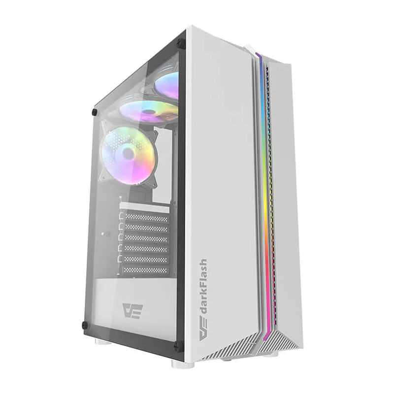 Obudowa Komputerowa DARKFLASH DK151 Middle Tower 290mm - Biała