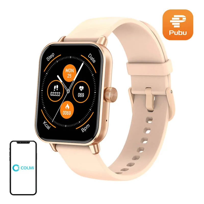 Smartwatch COLMI P81 1,9" HD Bluetooth Sport Zdrowie - Złoty