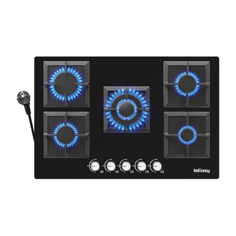 Płyta Gazowa ISEASY MGBG-775S2 5 Palników - Szkło