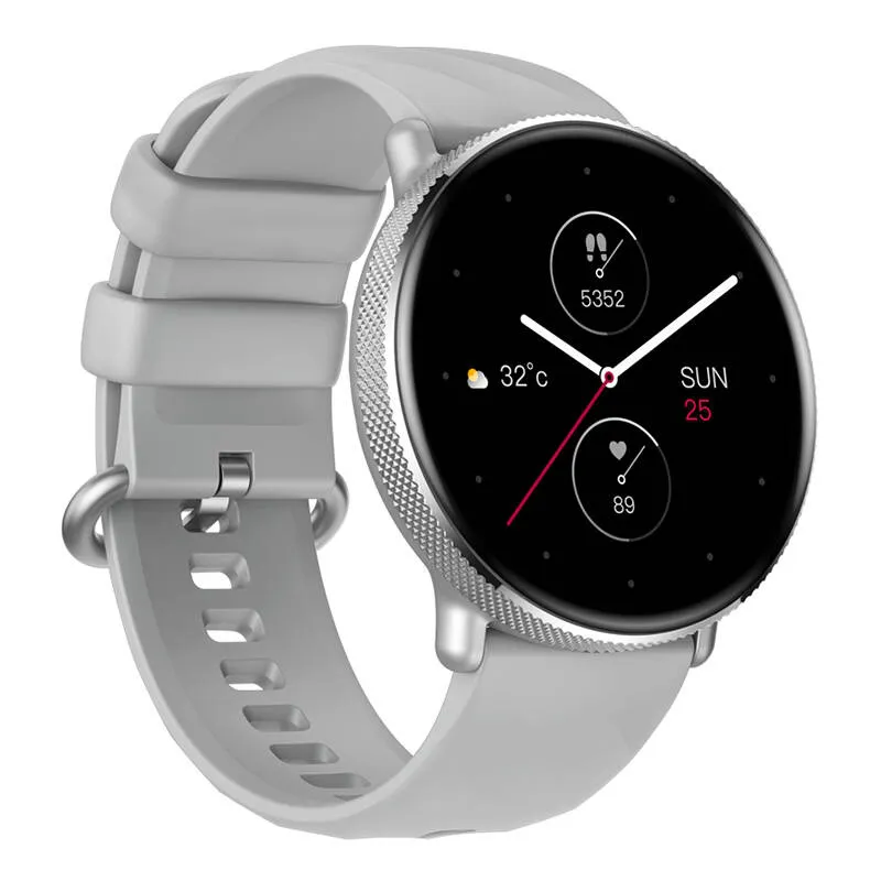 Smartwatch ZEBLAZE GTR 3 Pro 1.43" Always-On 260mAh - Srebrny
