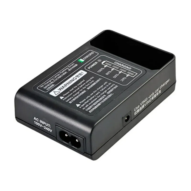 Ładowarka Do Akumulatorów GODOX VC18 12,6V - Czarna