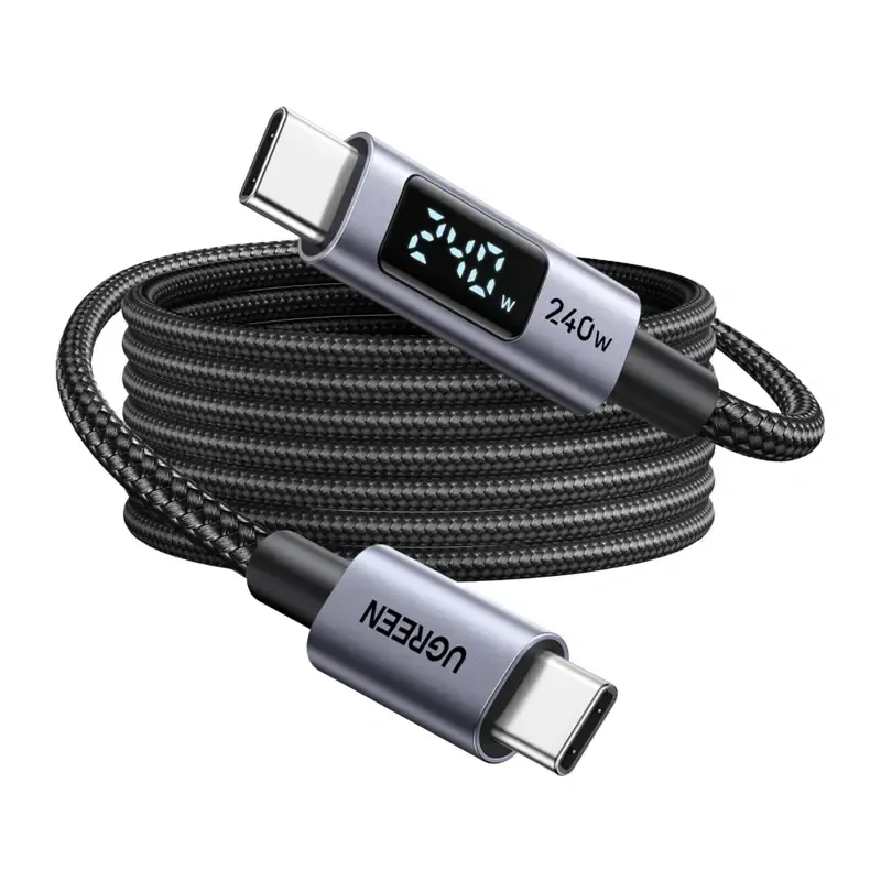 Kabel USB-C UGREEN L530 240W 480MBPS 3m (Szary)