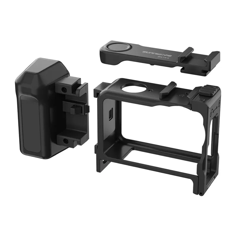 SUNNYLIFE Ramka 2-W-1 I Uchwyt Do Osmo Action 6 - Czarny