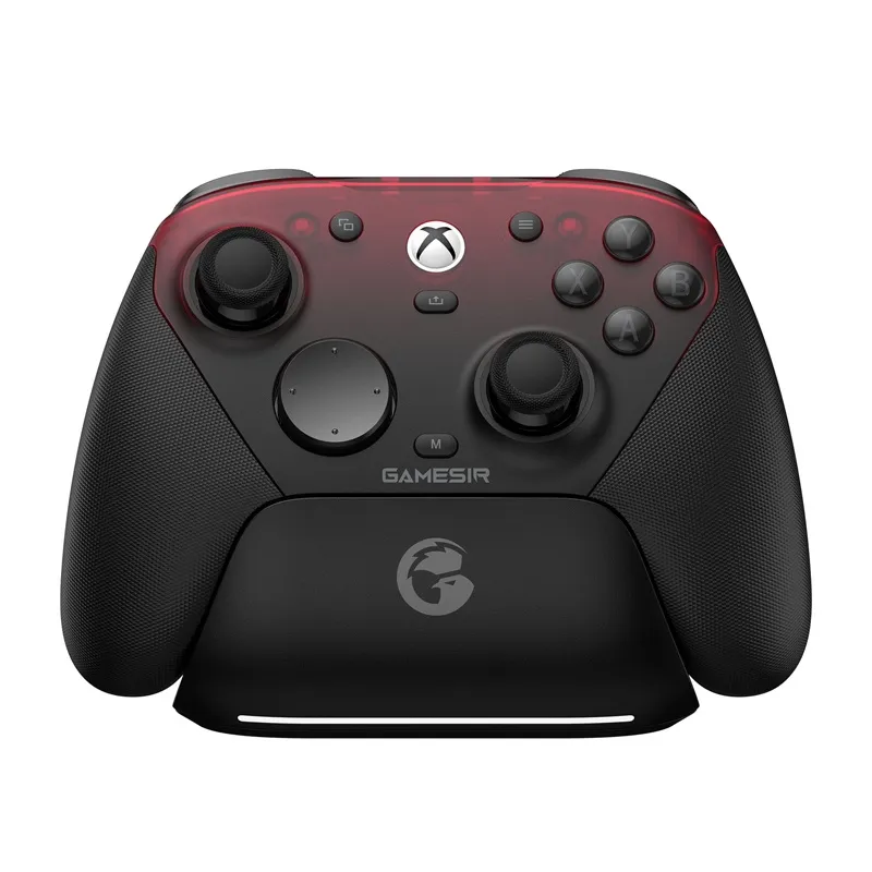 Kontroler GAMESIR G7 Pro BK Tri-Mode USB-C - Czarno-Czerwony