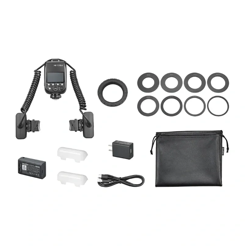 Lampa Błyskowa Makro GODOX MF-T76 Podwójna Głowica Do Sony