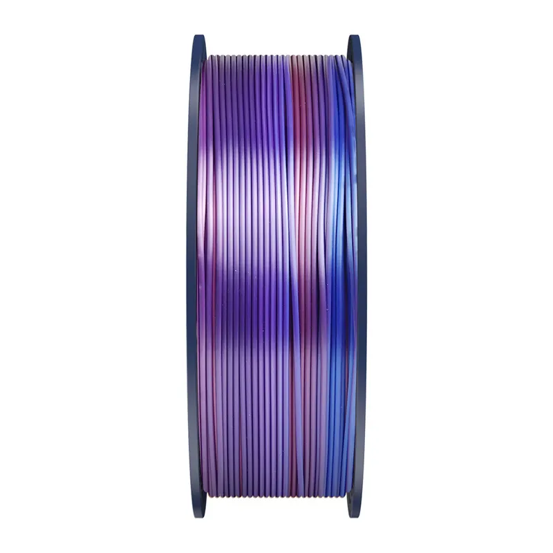 Filament SUNLU PLA+ Silk 1.75mm 1kg Do Druku 3D - Rainbow 02
