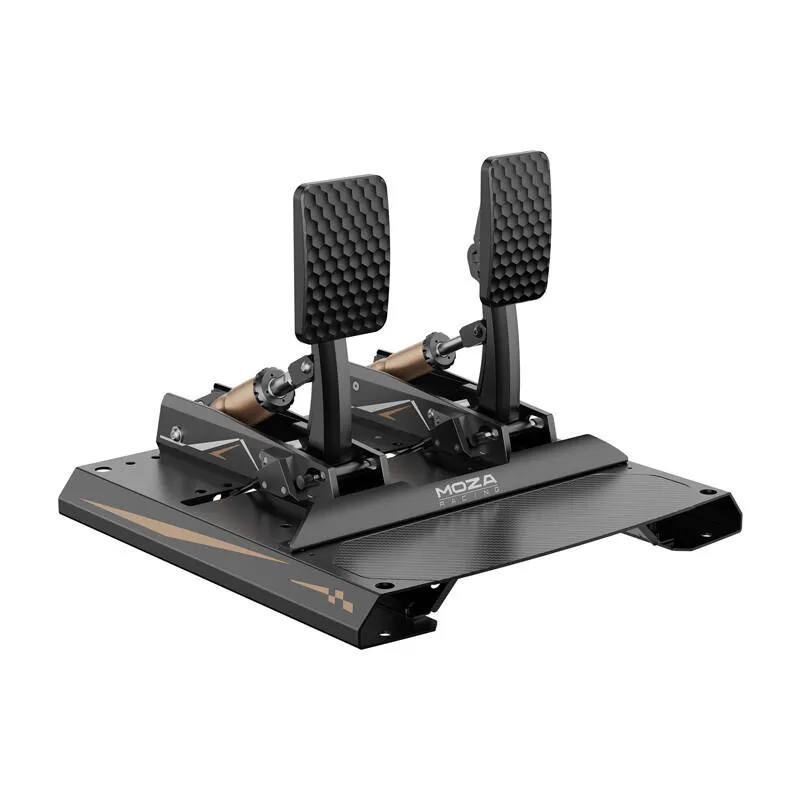 Pedały MOZA RACING CRP2 Gaz + Hamulec Load Cell 200kg - Czarno-Złote