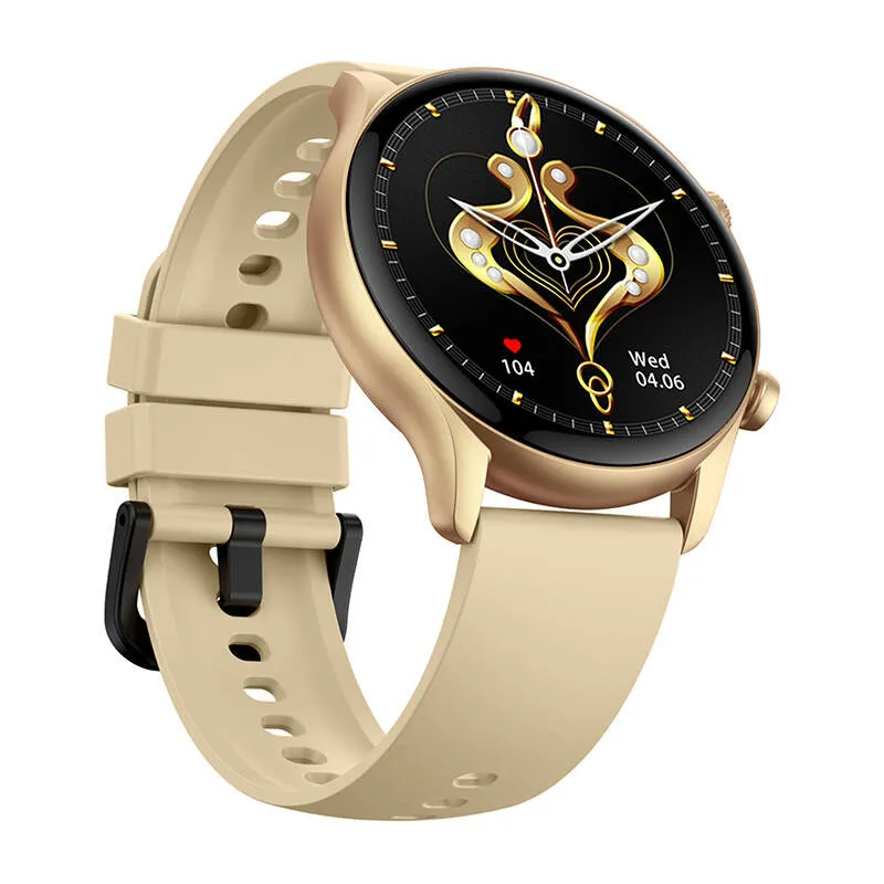 Smartwatch ZEBLAZE Btalk 3 Plus 1,39" 360X360PX - Złoty