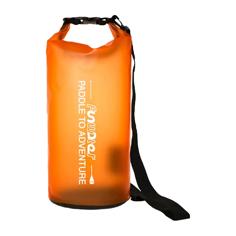 Worek Wodoszczelny FUNWATER 10l - Pomarańczowy