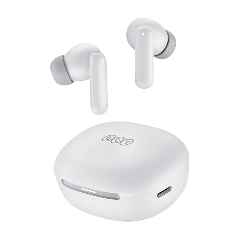 Słuchawki TWS QCY MeloBuds HT16 Z ANC I USB-C - Białe