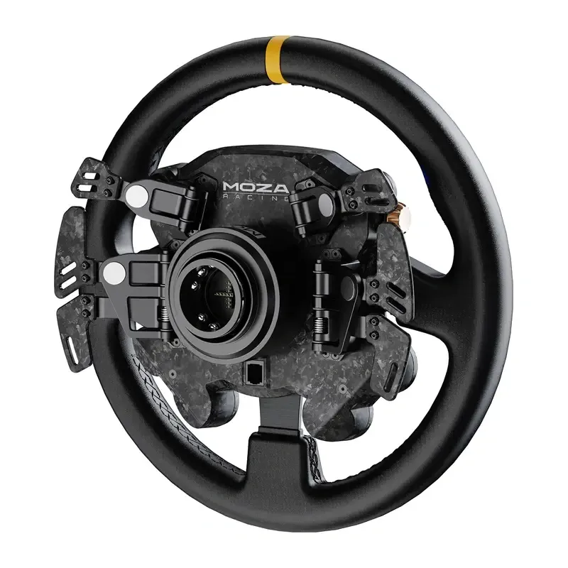 Kierownica Gamingowa MOZA RACING CS Pro RS093 - Ekologiczna Skóra
