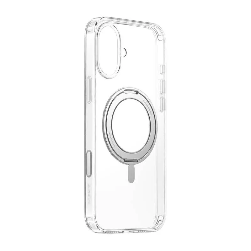 Etui Magnetyczne BASEUS SkyRing 360° Do IPhone 16 - Przezroczyste