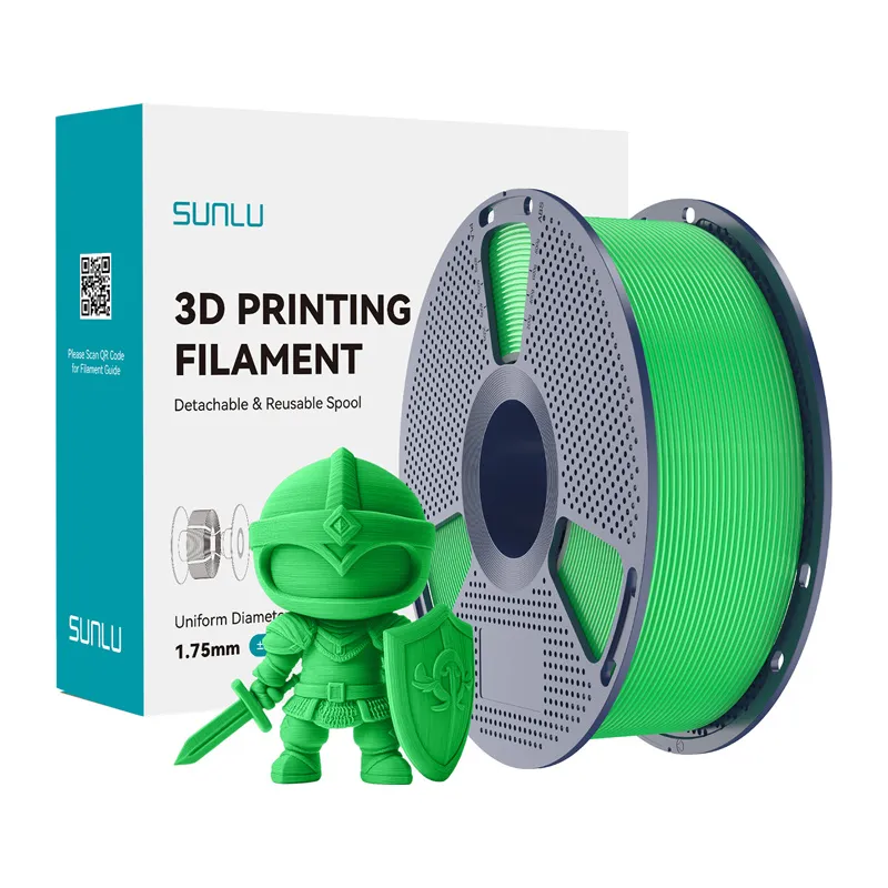 Filament SUNLU PLA+ 1.75mm 1kg Do Druku 3D - Zielony