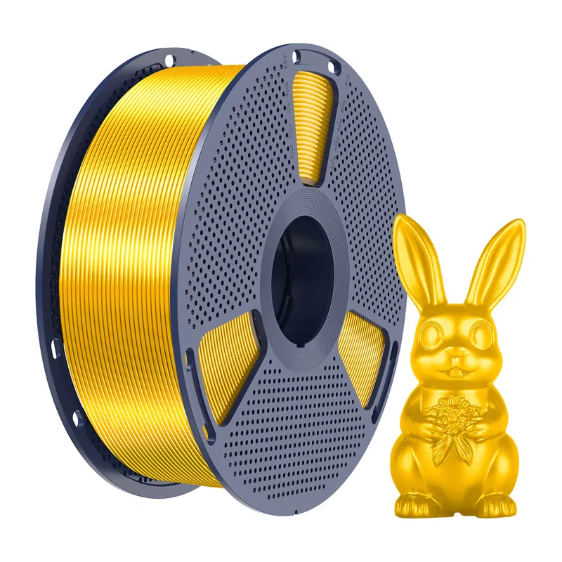 Filament SUNLU PLA+ Silk 1.75mm 1kg (Złoty)