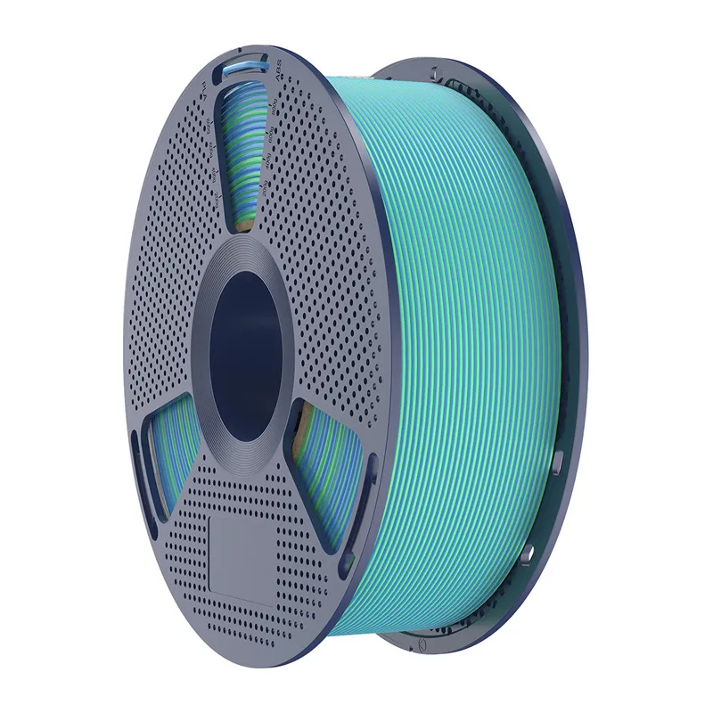 Filament SUNLU PLA+ Silk Dual Color 1.75mm 1kg (Niebiesko-Zielony)
