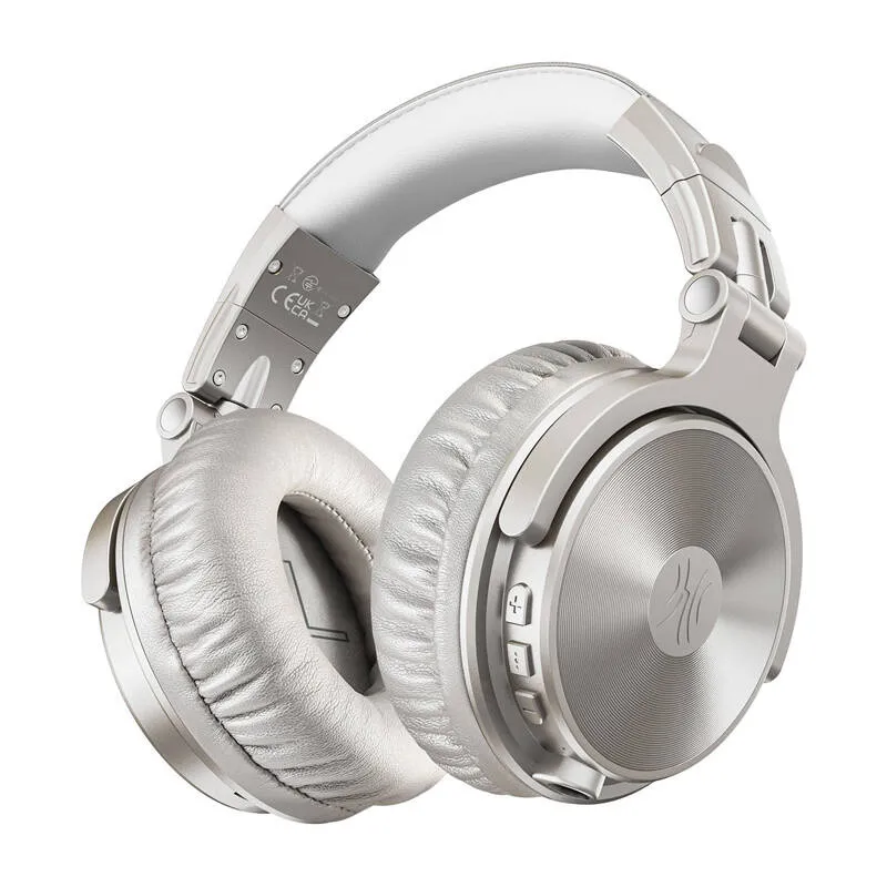 Słuchawki Bezprzewodowe ONEODIO Pro C Nauszne Bluetooth 5.1 - Srebrne