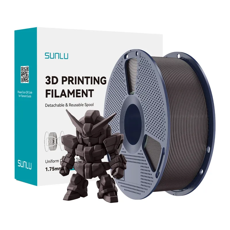 Filament SUNLU PLA+ 2.0 1,75mm 1kg - Pieczony Kasztan