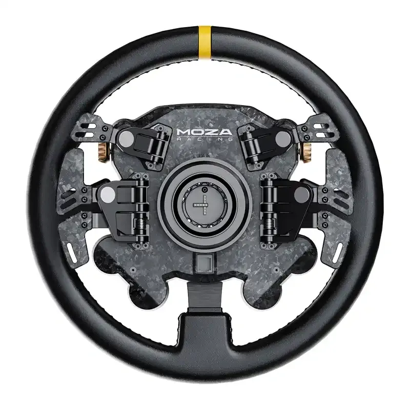 Kierownica Gamingowa MOZA RACING CS Pro RS093 - Ekologiczna Skóra