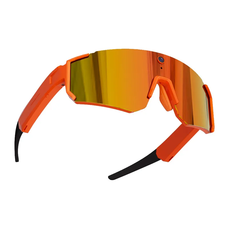 Sportowe Okulary COLMI V06 AI Z Kamerą 2K I AI - Pomarańczowe