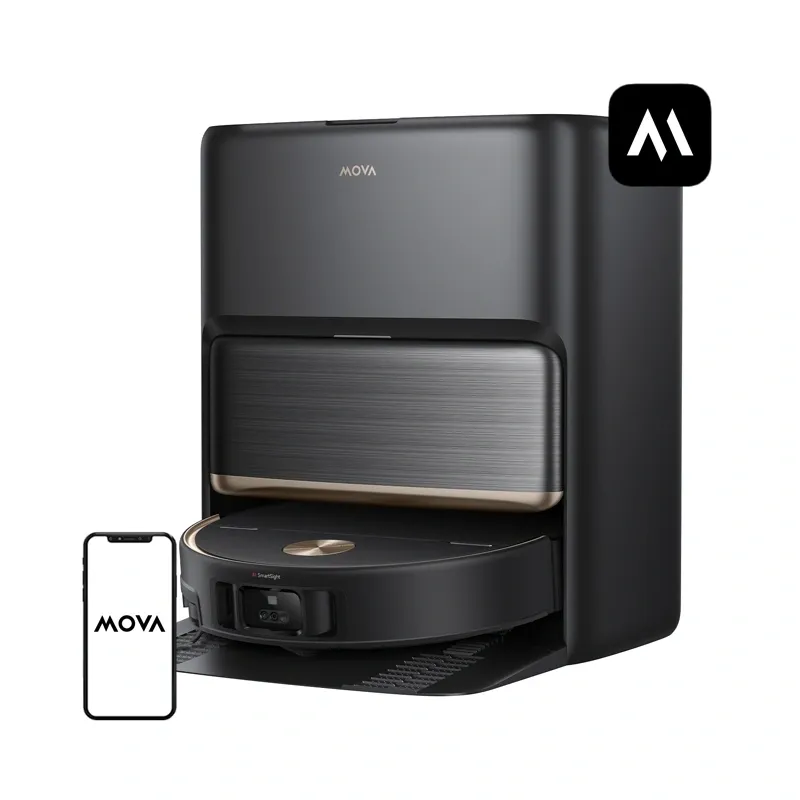 Robot Sprzątający MOVA V70 Ultra Complete 42000 Pa - Czarny