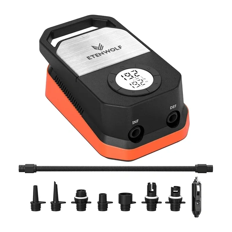 Pompka Do Desek SUP ETENWOLF S4 Elektryczna Do 20 PSI