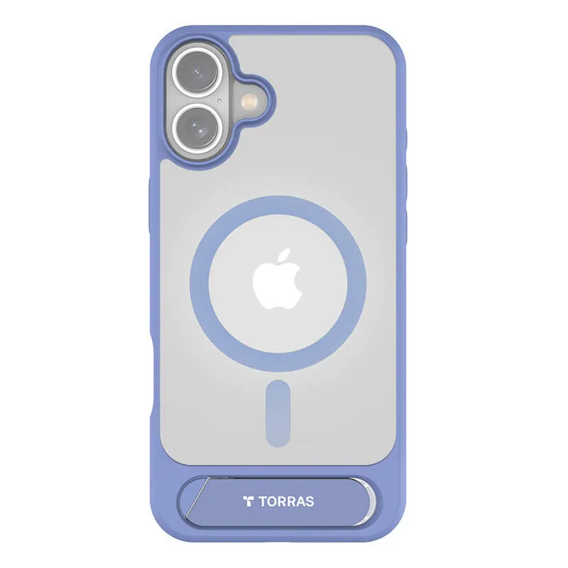 Etui TORRAS Pstand Series Do IPhone 16 - Niebieski