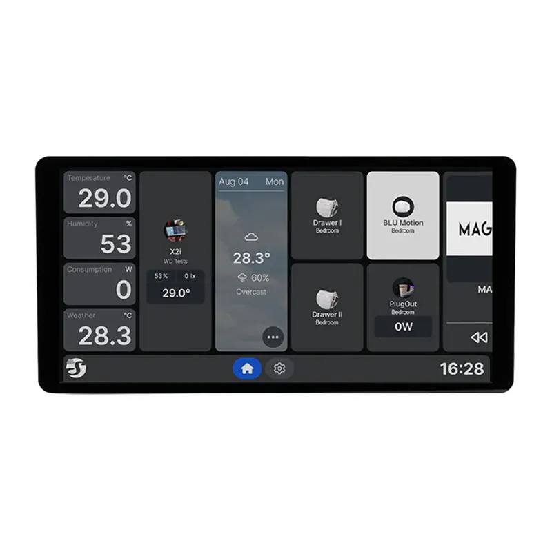 Panel Sterowania SHELLY Wall Display X2I 6.95" WIFI/Bluetooth - Srebrny