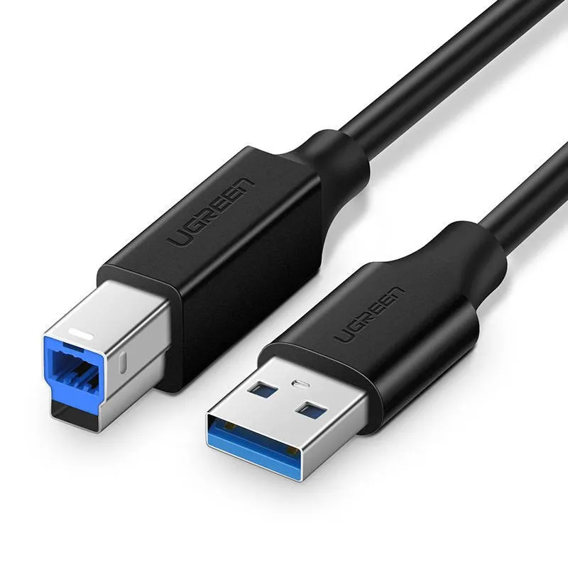 Kabel UGREEN US210 USB-A-USB-B 2m - Czarny