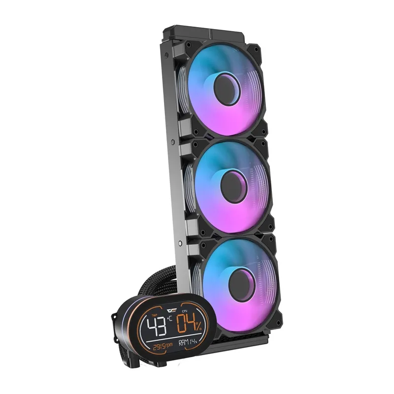 Chłodzenie CPU DARKFLASH DH360D V2 360 mm ARGB - Czarne
