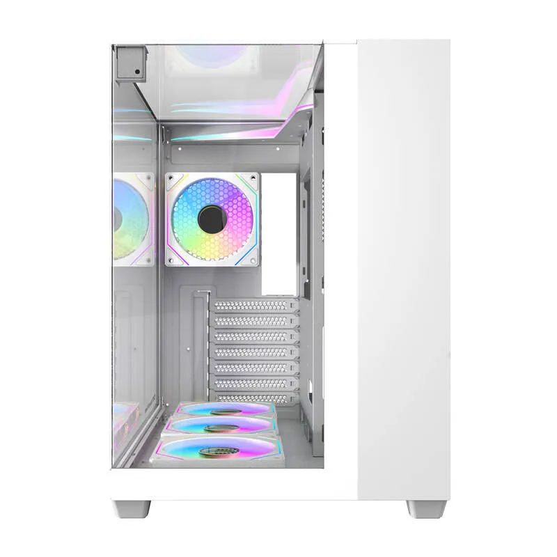 Obudowa Komputerowa DARKFLASH TH285 ATX 4 Wentylatory - Biała