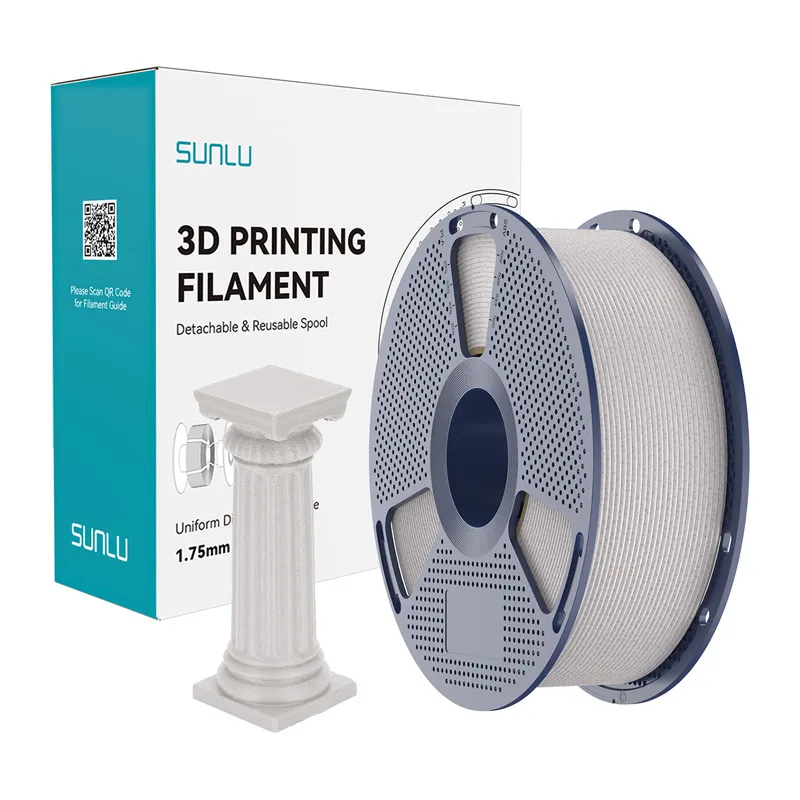 Filament SUNLU PLA High-Speed Marble 1.75mm 1kg - Jasnoszary