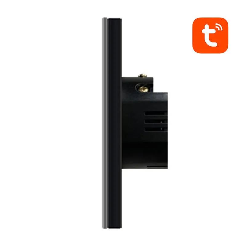 Włącznik Światła AVATTO TS02-EU-B1 Wi-Fi 1-PRZYCISK - Czarny